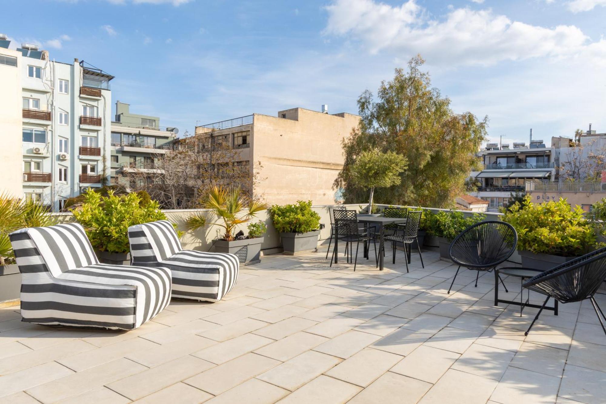 Apartamento Ultimate 3 Building In The Center For 15 Ppl Atenas